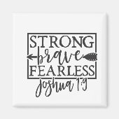 dappere onverschrokken magneet (Voorkant)