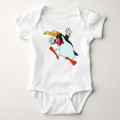 “Dappere Pinguïn in Smoking** T-Shirt (Voorkant)