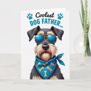 Dappere Pup Vaderdag kaart