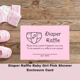 Dappere Raffle Baby Girl Pink Shower Enclosure Kaa Kaart