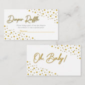 Dappere Raffle-kaart Informatiekaartje (Voorkant / Achterkant)