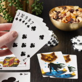Dappere Ridder Gevechtsklaar Pokerkaarten (Insitu)