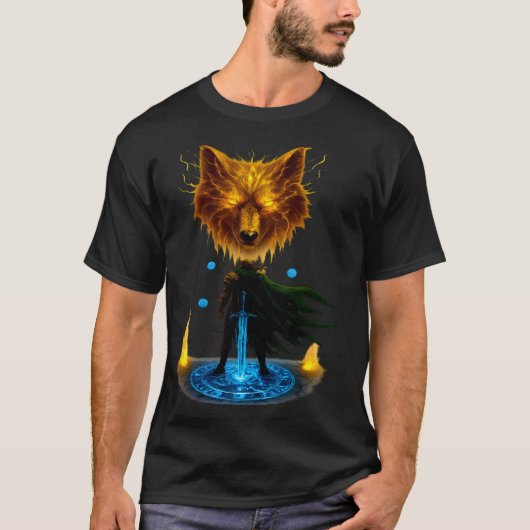 Dappere Ridder Gevechtsklaar T-shirt (Voorkant)