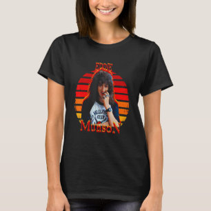 Dappere Rockspeler Van De Ondersteboven Vintage T-shirt