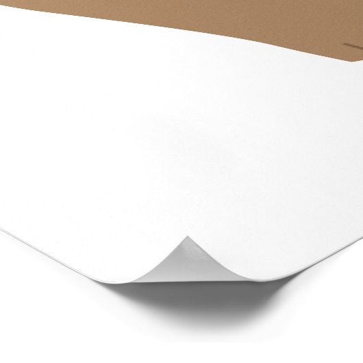 Dappere Stam Poster (Hoek)