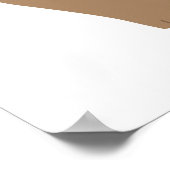 Dappere Stambeer Mooie Kinderkamer Poster (Hoek)