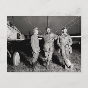Dappere vliegers, 1919 briefkaart