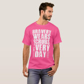 Dapperheid draagt elke dag scrubs t-shirt (Voorkant volledig)
