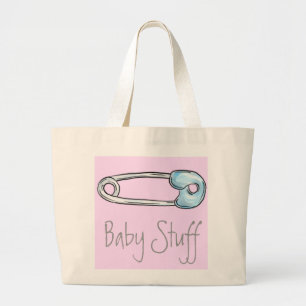 Dapperspeld op roze, Baby tas