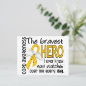 Dapperste held die ik ken COPD Briefkaart (Staand voorkant)