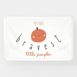 dapperste kleine pompoen Aangepaste naam Banner Si