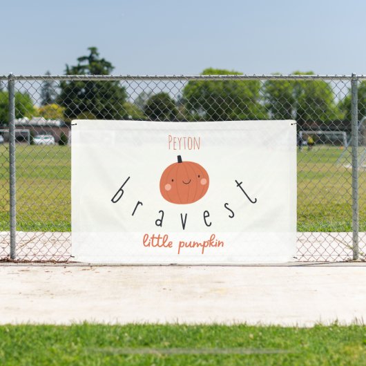 dapperste kleine pompoen Aangepaste naam Banner Si (Insitu)