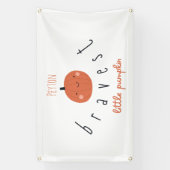 dapperste kleine pompoen Aangepaste naam Banner Si (Verticaal)