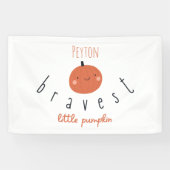 dapperste kleine pompoen Banner Indoor Sign (Horizontaal)