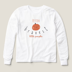 dapperste kleine pompoen Custom Meisjes Lange Mouw