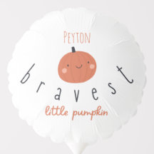 dapperste kleine pompoen Custom Naam Ballon
