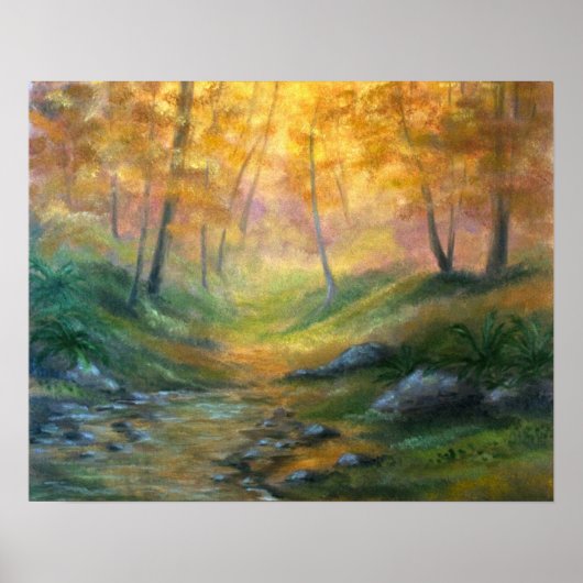 Dapple Creek Landscape Poster (Voorkant)