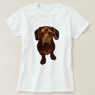 Dapple Dachshund Artsy T-shirt