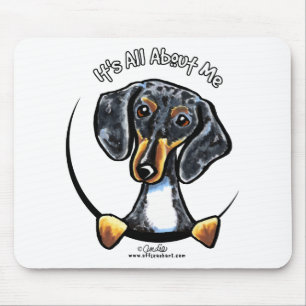 Dapple Dachshund heeft alles over mij Muismat