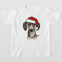 Dapple Dachshund Santa Wiener Hondenkerst