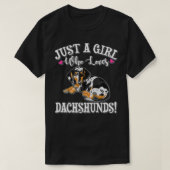 Dapple Dachshund T-shirt (Design voorkant)