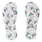 Dapple Dachsunds Overal Teenslippers (Voetbed)