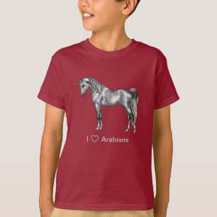 Dapple Gray Egyptian Arabian Horse T-shirt