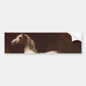 Dapple Gray Horse (van Théodore Géricault) Bumpersticker (Voorkant)