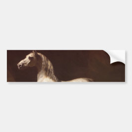 Dapple Gray Horse (van Théodore Géricault) Bumpersticker