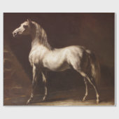 Dapple Gray Horse (van Théodore Géricault) Cadeaupapier (Vlak)