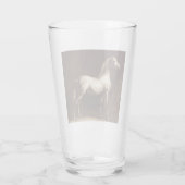 Dapple Gray Horse (van Théodore Géricault) Glas (Achterkant)