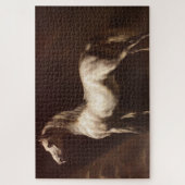 Dapple Gray Horse (van Théodore Géricault) Legpuzzel (Verticaal)