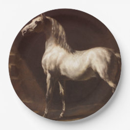 Dapple Gray Horse (van Théodore Géricault) Papieren Bordje