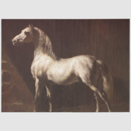 Dapple Gray Horse (van Théodore Géricault) Tissuepapier