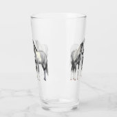 Dapple Gray Pinto Paint Quarter Horses Glas (Links)