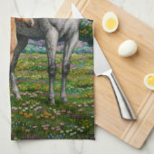 Dapple Gray Quarter Horse Mare Palomino Foal Theedoek (Quarter Fold)