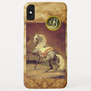 DAPPLED GRAY HORSE MONOGRAM iPhone XS MAX HOESJE