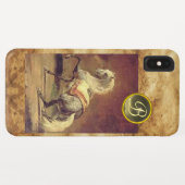 DAPPLED GRAY HORSE MONOGRAM Case-Mate iPhone CASE (Achterkant (horizontaal))