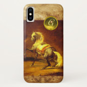 DAPPLED GRAY HORSE MONOGRAM Case-Mate iPhone CASE (Achterkant)