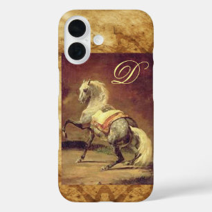 DAPPLED GRAY HORSE MONOGRAM iPhone 16 HOESJE
