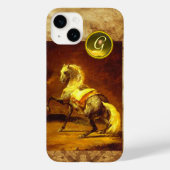 DAPPLED GRAY HORSE MONOGRAM Case-Mate iPhone CASE (Achterkant)
