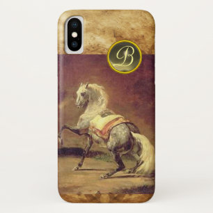 DAPPLED GRAY HORSE MONOGRAM Case-Mate iPhone CASE
