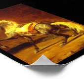 DAPPLED GRAY HORSE POSTER (Hoek)