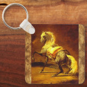 DAPPLED GRAY HORSE SLEUTELHANGER (Voorkant)