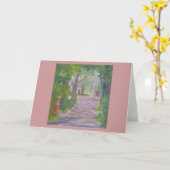 Dappled Shade Drive Kaart (Gele Bloem)
