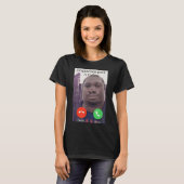 Daquavous Pork noemt Meme John Pork Meme T-shirt (Voorkant volledig)