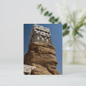Dar Al-Hajar, Wadi Dhar, Republiek Jemen Briefkaart (Staand voorkant)