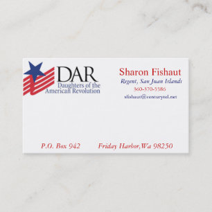 DAR Business Card Visitekaartje