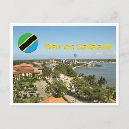 Dar es Salaam - Briefkaart Tanzania (Voorkant)