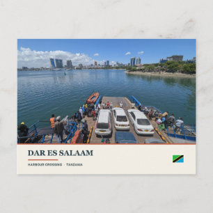 Dar es Salaam havenovergang Briefkaart